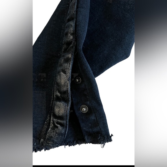 DL1961 FARROW ANKLE InstaSculpt High Rise Dark Wash Roosevelt Jeans Sz 31  32x29 - Picture 5 of 11